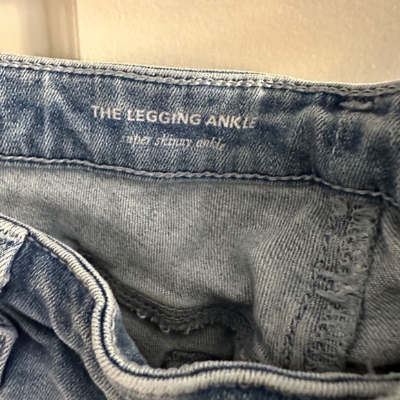 Women’s AG Distressed Denim Super Skinny Ankle Jeans - Size 28 - Picture 4 of 9